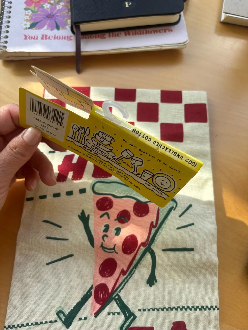 Blue Q Pizza Dish Towel